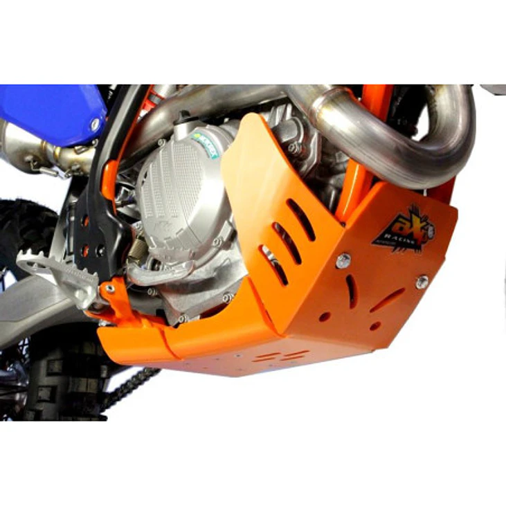 Proteção de Cárter AXP Enduro, Polietileno Pead, Laranja KTM 450EXCF / 500EXCF / 500XCFW 2017-2023 3