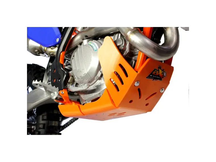 Proteção de Cárter AXP Enduro, Polietileno Pead, Laranja KTM 450EXCF / 500EXCF / 500XCFW 2017-2023 3