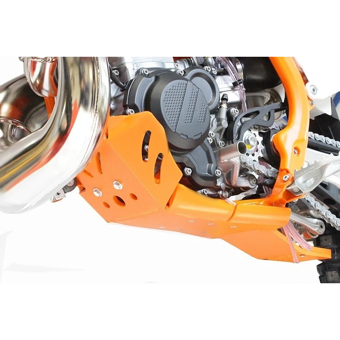 Proteção de Cárter AXP Enduro Xtrem, Polietileno Pead, Laranja KTM 250SX / 250XC / 300XC 2017-2018 1
