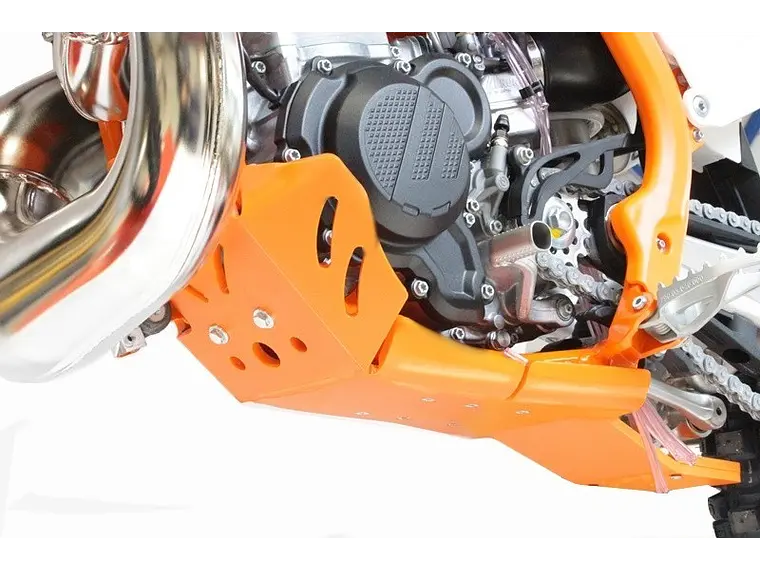 Proteção de Cárter AXP Enduro Xtrem, Polietileno Pead, Laranja KTM 250SX / 250XC / 300XC 2017-2018 1