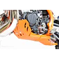 Proteção de Cárter AXP Enduro Xtrem, Polietileno Pead, Laranja KTM 250SX / 250XC / 300XC 2017-2018 - Miniatura 1