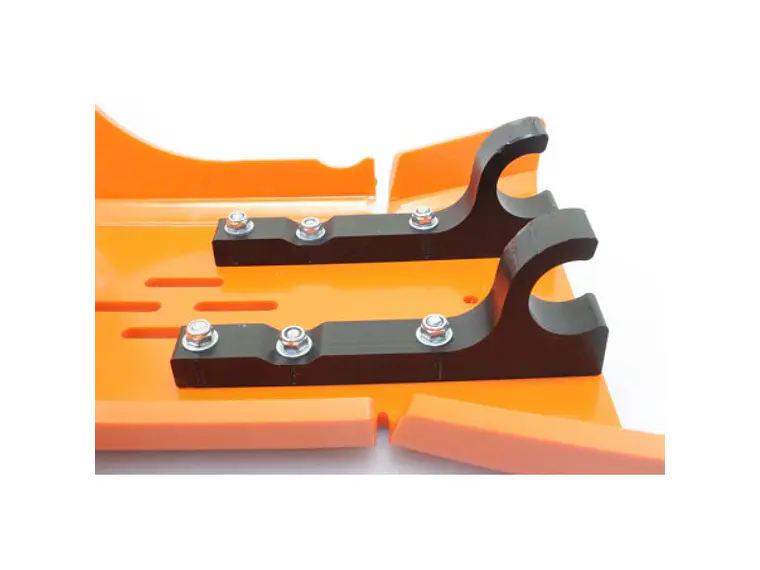 Proteção de Cárter AXP Enduro, Polietileno Pead, Laranja KTM 450EXCF / 500EXCF / 500XCFW 2017-2023 6