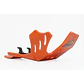 Proteção de Cárter AXP Enduro Xtrem, Polietileno Pead, Laranja KTM 250SX / 250XC / 300XC 2017-2018 - Miniatura 2