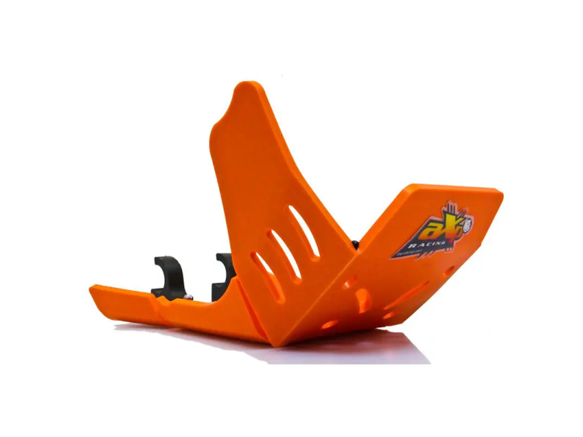 Proteção de Cárter AXP Enduro, Polietileno Pead, Laranja KTM 450EXCF / 500EXCF / 500XCFW 2017-2023 7