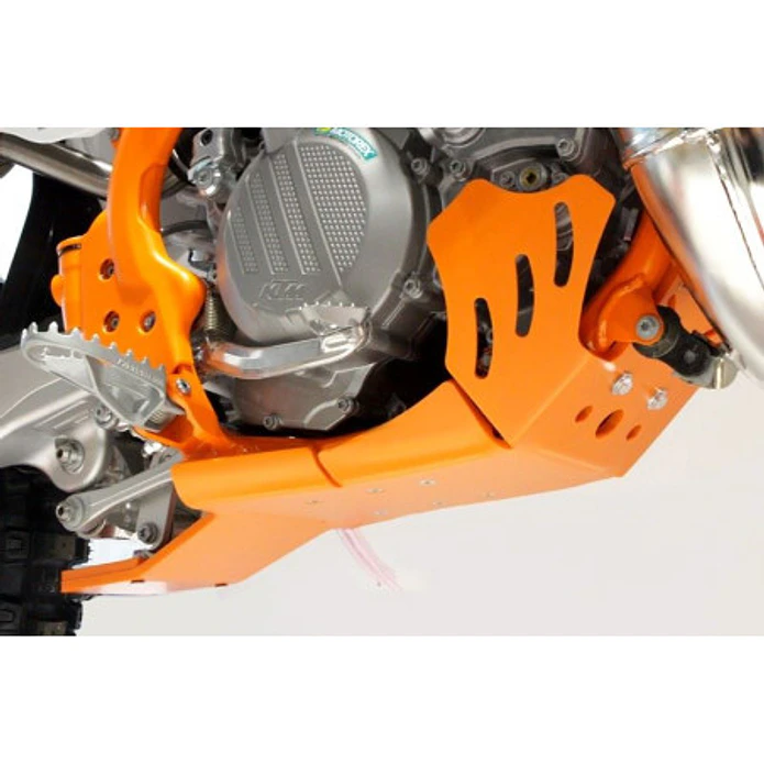 Proteção de Cárter AXP Enduro Xtrem, Polietileno Pead, Laranja KTM 250SX / 250XC / 300XC 2017-2018 3