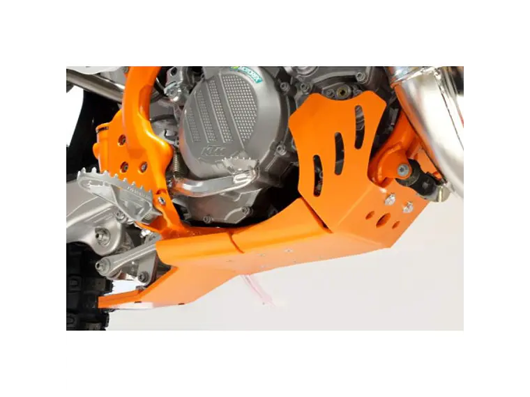 Proteção de Cárter AXP Enduro Xtrem, Polietileno Pead, Laranja KTM 250SX / 250XC / 300XC 2017-2018 3