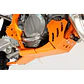 Proteção de Cárter AXP Enduro Xtrem, Polietileno Pead, Laranja KTM 250SX / 250XC / 300XC 2017-2018 - Miniatura 3