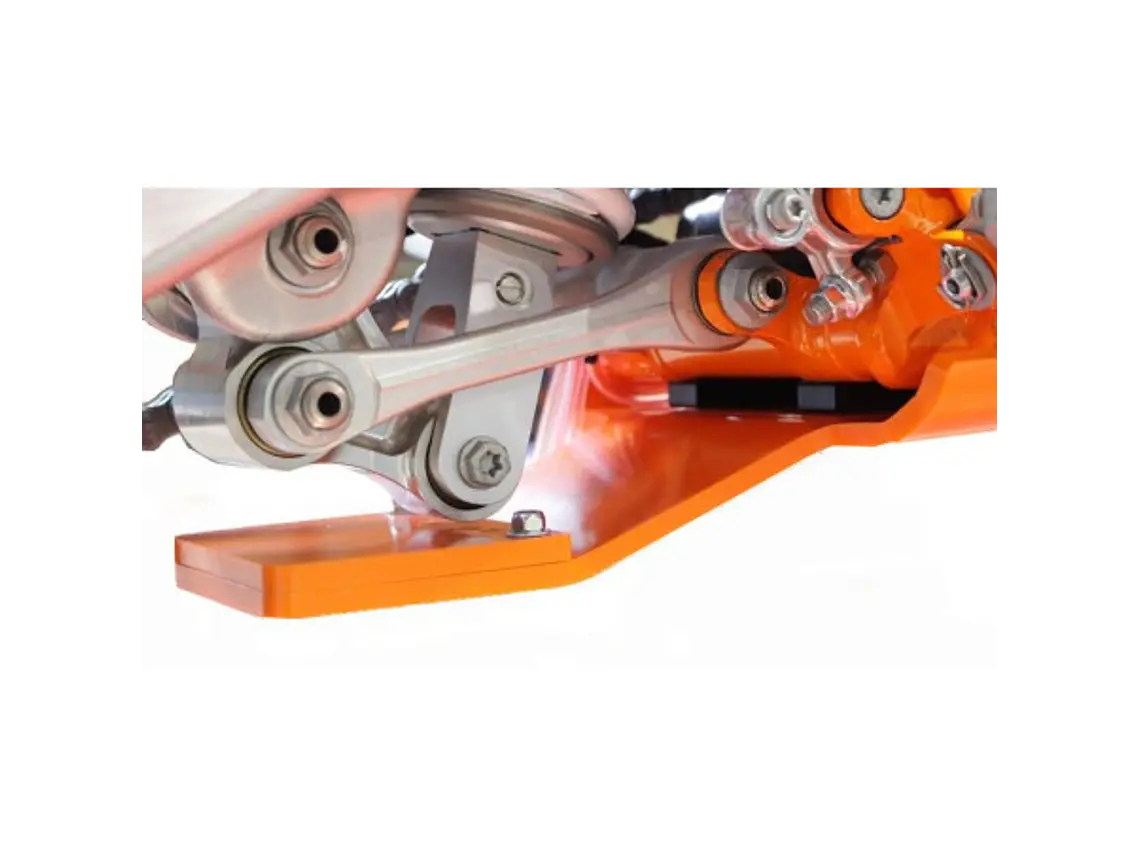 Proteção de Cárter AXP Enduro Xtrem, Polietileno Pead, Laranja KTM 250SX / 250XC / 300XC 2017-2018 4