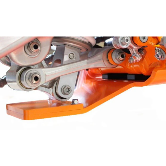 Proteção de Cárter AXP Enduro Xtrem, Polietileno Pead, Laranja KTM 250SX / 250XC / 300XC 2017-2018 4