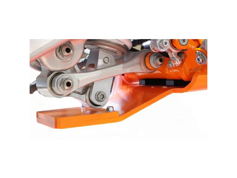 Proteção de Cárter AXP Enduro Xtrem, Polietileno Pead, Laranja KTM 250SX / 250XC / 300XC 2017-2018 4