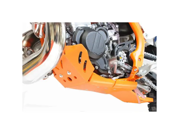 Proteção de Cárter AXP Enduro Xtrem, Polietileno Pead, Laranja KTM 250SX / 250XC / 300XC 2017-2018 5