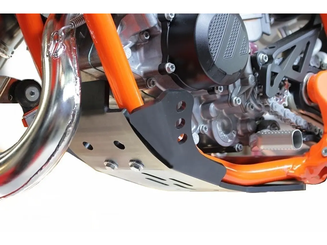 Proteção de Cárter AXP Gp, Polietileno Pead, Preto, KTM SX85 Gas-gas MC85 2021-2024 | Husqvarna TC85 2018-2024 | KTM 85SX 2018-2024 1