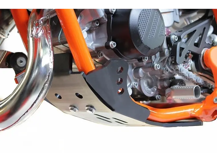 Proteção de Cárter AXP Gp, Polietileno Pead, Preto, KTM SX85 Gas-gas MC85 2021-2024 | Husqvarna TC85 2018-2024 | KTM 85SX 2018-2024 1