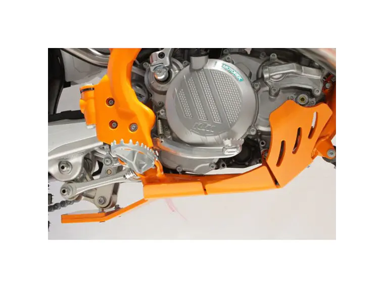 Proteção de Cárter AXP Enduro Xtrem, Polietileno Pead, Laranja KTM 250SX / 250XC / 300XC 2017-2018 6