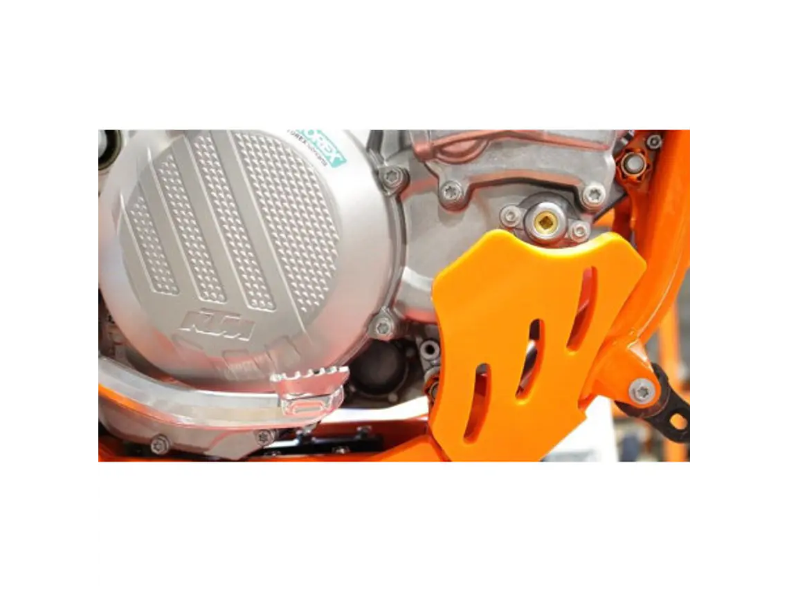 Proteção de Cárter AXP Enduro Xtrem, Polietileno Pead, Laranja KTM 250SX / 250XC / 300XC 2017-2018 7