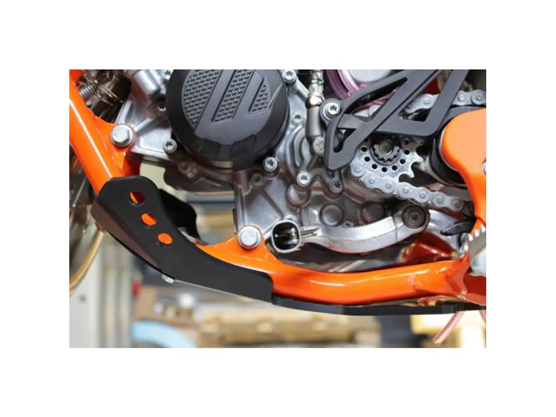 Proteção de Cárter AXP Gp, Polietileno Pead, Preto, KTM SX85 Gas-gas MC85 2021-2024 | Husqvarna TC85 2018-2024 | KTM 85SX 2018-2024 3