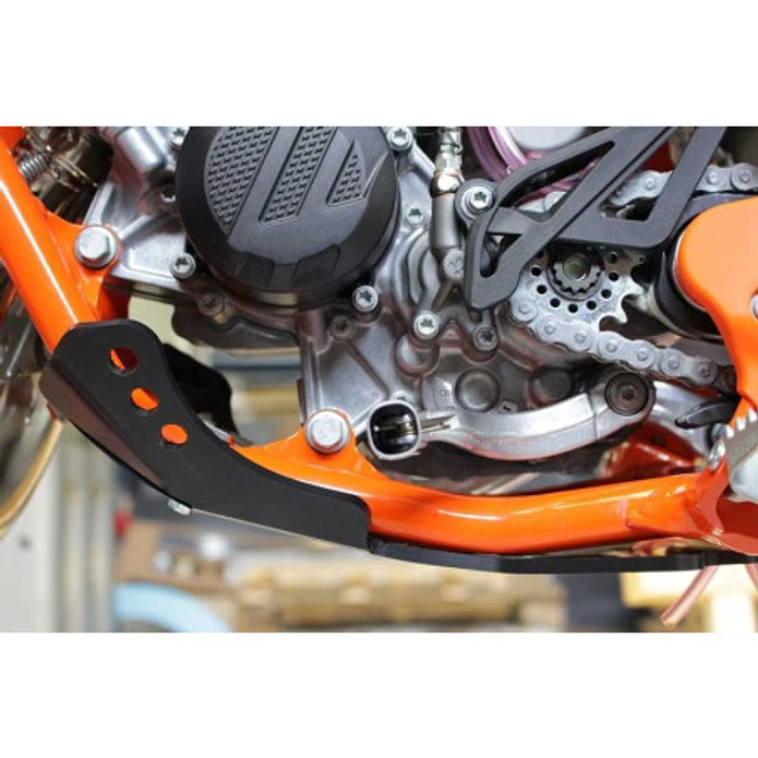 Proteção de Cárter AXP Gp, Polietileno Pead, Preto, KTM SX85 Gas-gas MC85 2021-2024 | Husqvarna TC85 2018-2024 | KTM 85SX 2018-2024 3