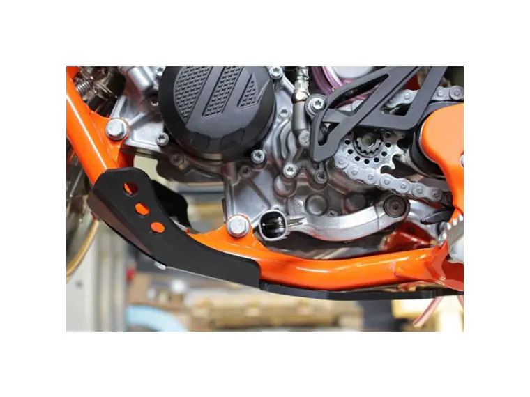 Proteção de Cárter AXP Gp, Polietileno Pead, Preto, KTM SX85 Gas-gas MC85 2021-2024 | Husqvarna TC85 2018-2024 | KTM 85SX 2018-2024 3