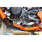 Proteção de Cárter AXP Gp, Polietileno Pead, Preto, KTM SX85 Gas-gas MC85 2021-2024 | Husqvarna TC85 2018-2024 | KTM 85SX 2018-2024 - Miniatura 3