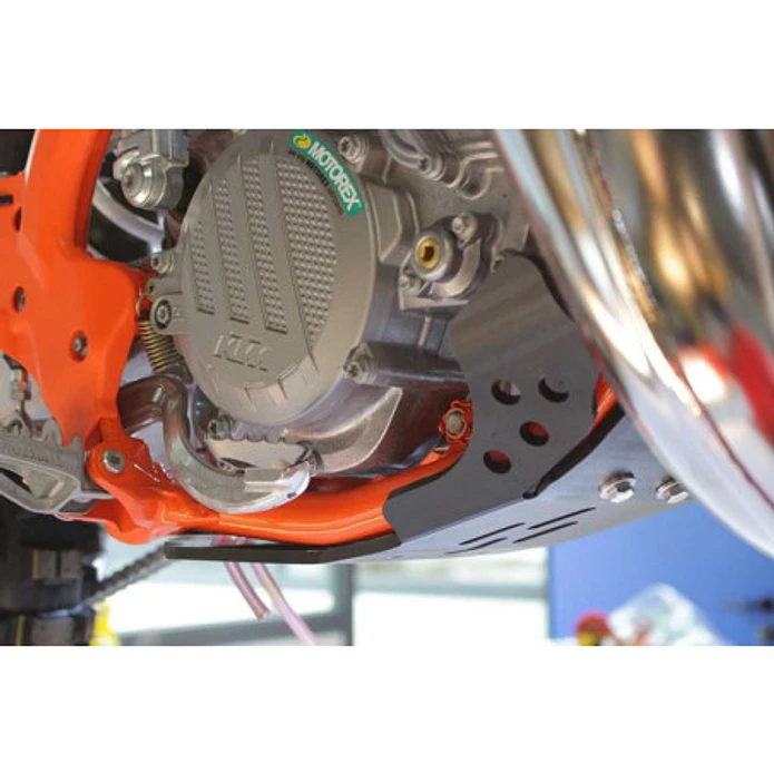 Proteção de Cárter AXP Gp, Polietileno Pead, Preto, KTM SX85 Gas-gas MC85 2021-2024 | Husqvarna TC85 2018-2024 | KTM 85SX 2018-2024 4