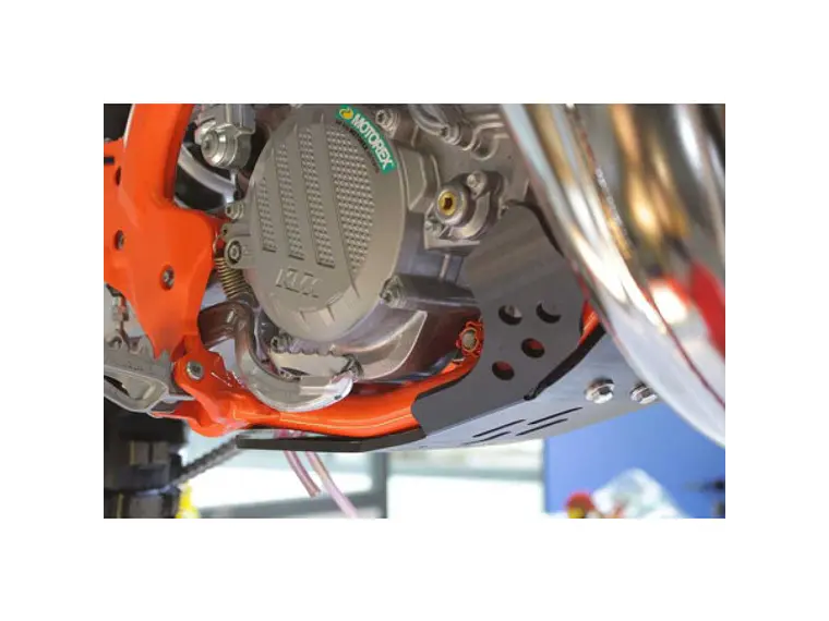 Proteção de Cárter AXP Gp, Polietileno Pead, Preto, KTM SX85 Gas-gas MC85 2021-2024 | Husqvarna TC85 2018-2024 | KTM 85SX 2018-2024 4