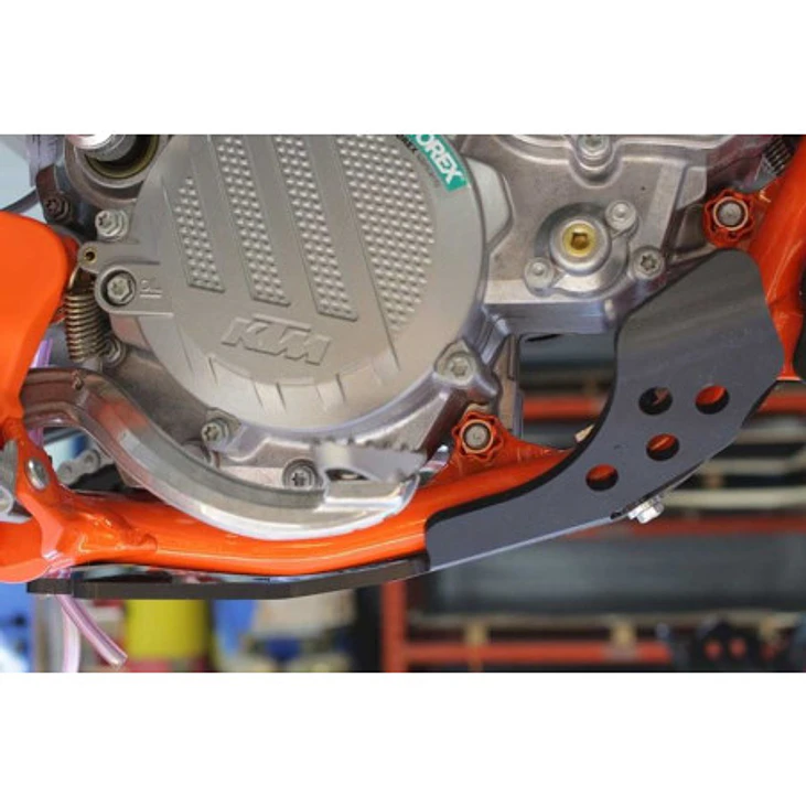 Proteção de Cárter AXP Gp, Polietileno Pead, Preto, KTM SX85 Gas-gas MC85 2021-2024 | Husqvarna TC85 2018-2024 | KTM 85SX 2018-2024 5