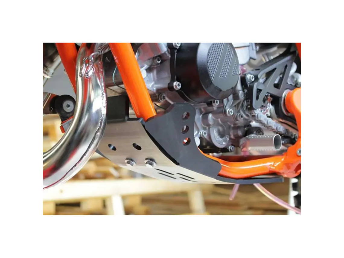 Proteção de Cárter AXP Gp, Polietileno Pead, Preto, KTM SX85 Gas-gas MC85 2021-2024 | Husqvarna TC85 2018-2024 | KTM 85SX 2018-2024 6