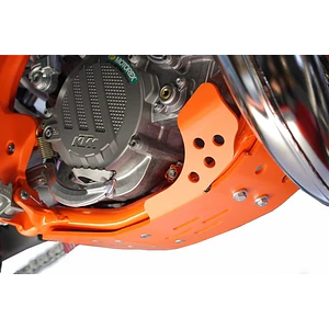 Proteção de Cárter AXP Gp, Polietileno Pead, Laranja, KTM SX85 KTM 85SX 2018-2024