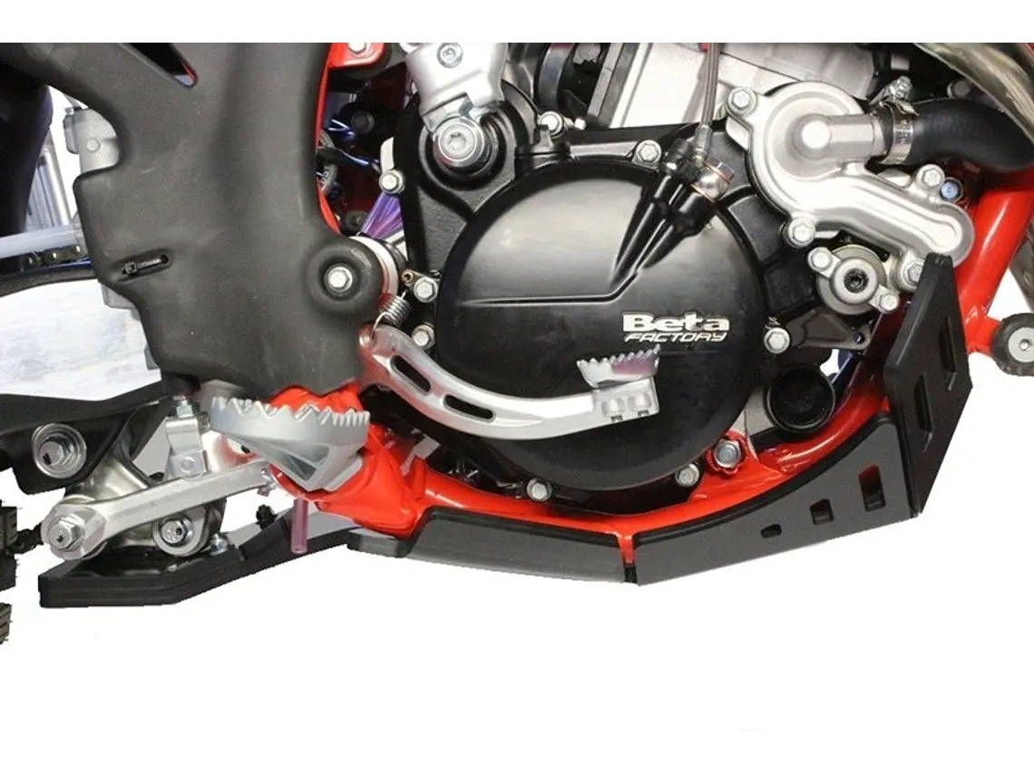 Proteção de Cárter AXP Enduro, Polietileno Pead, Preto Beta 125RR / 200RR 2018-2019 1