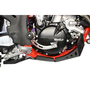 Proteção de Cárter AXP Enduro, Polietileno Pead, Preto Beta 125RR / 200RR 2018-2019
