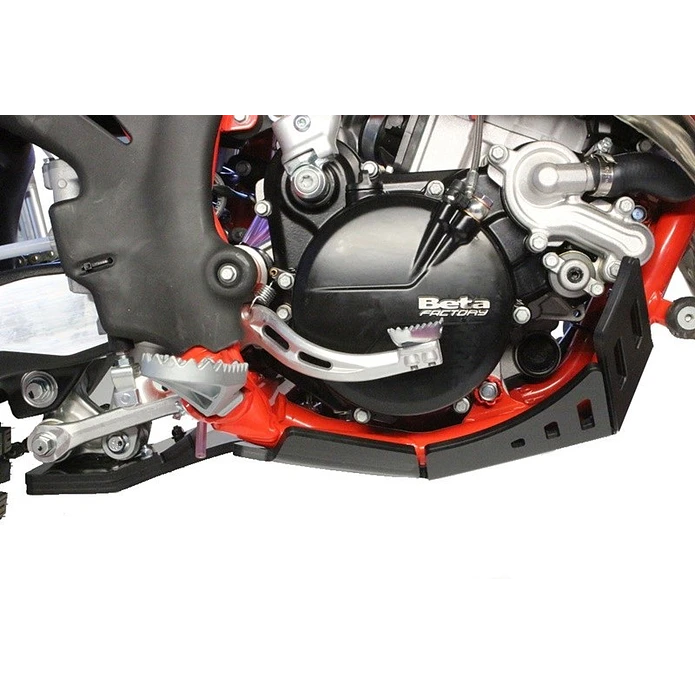 Proteção de Cárter AXP Enduro, Polietileno Pead, Preto Beta 125RR / 200RR 2018-2019 1