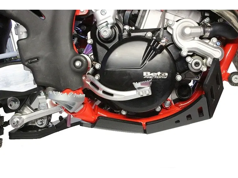 Proteção de Cárter AXP Enduro, Polietileno Pead, Preto Beta 125RR / 200RR 2018-2019 1