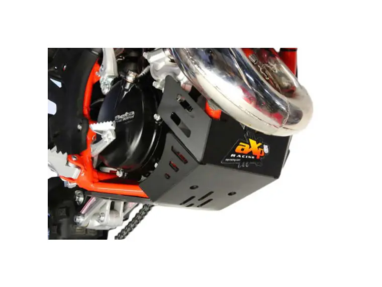 Proteção de Cárter AXP Enduro, Polietileno Pead, Preto Beta 125RR / 200RR 2018-2019 2