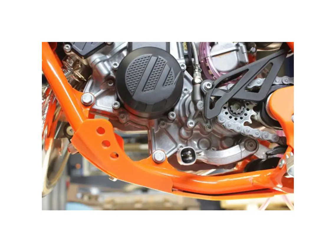 Proteção de Cárter AXP Gp, Polietileno Pead, Laranja, KTM SX85 KTM 85SX 2018-2024 4
