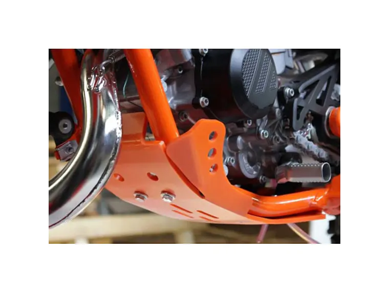 Proteção de Cárter AXP Gp, Polietileno Pead, Laranja, KTM SX85 KTM 85SX 2018-2024 5