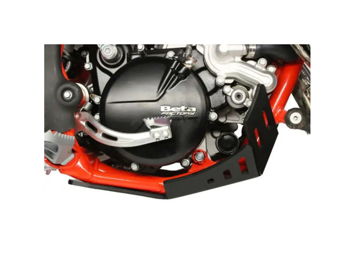 Proteção de Cárter AXP Enduro, Polietileno Pead, Preto Beta 125RR / 200RR 2018-2019 3