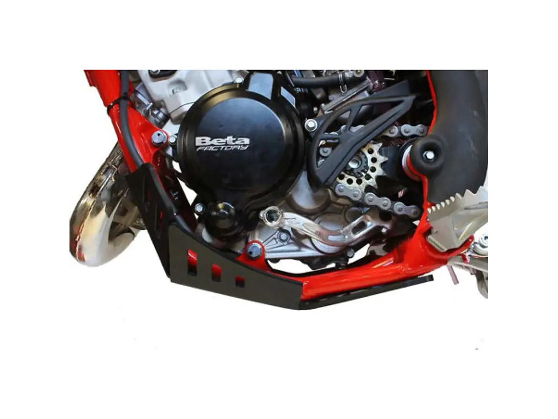 Proteção de Cárter AXP Enduro, Polietileno Pead, Preto Beta 125RR / 200RR 2018-2019 4