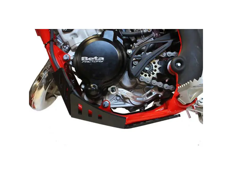 Proteção de Cárter AXP Enduro, Polietileno Pead, Preto Beta 125RR / 200RR 2018-2019 4