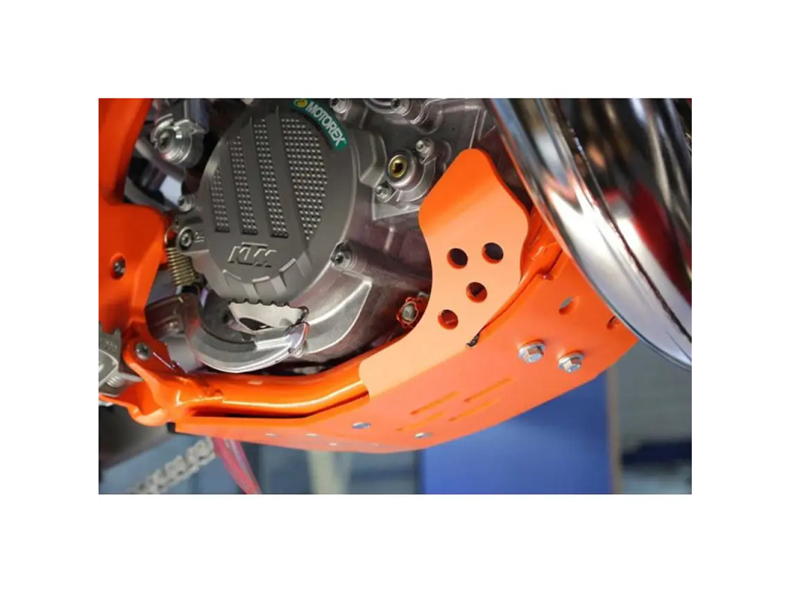 Proteção de Cárter AXP Gp, Polietileno Pead, Laranja, KTM SX85 KTM 85SX 2018-2024 6