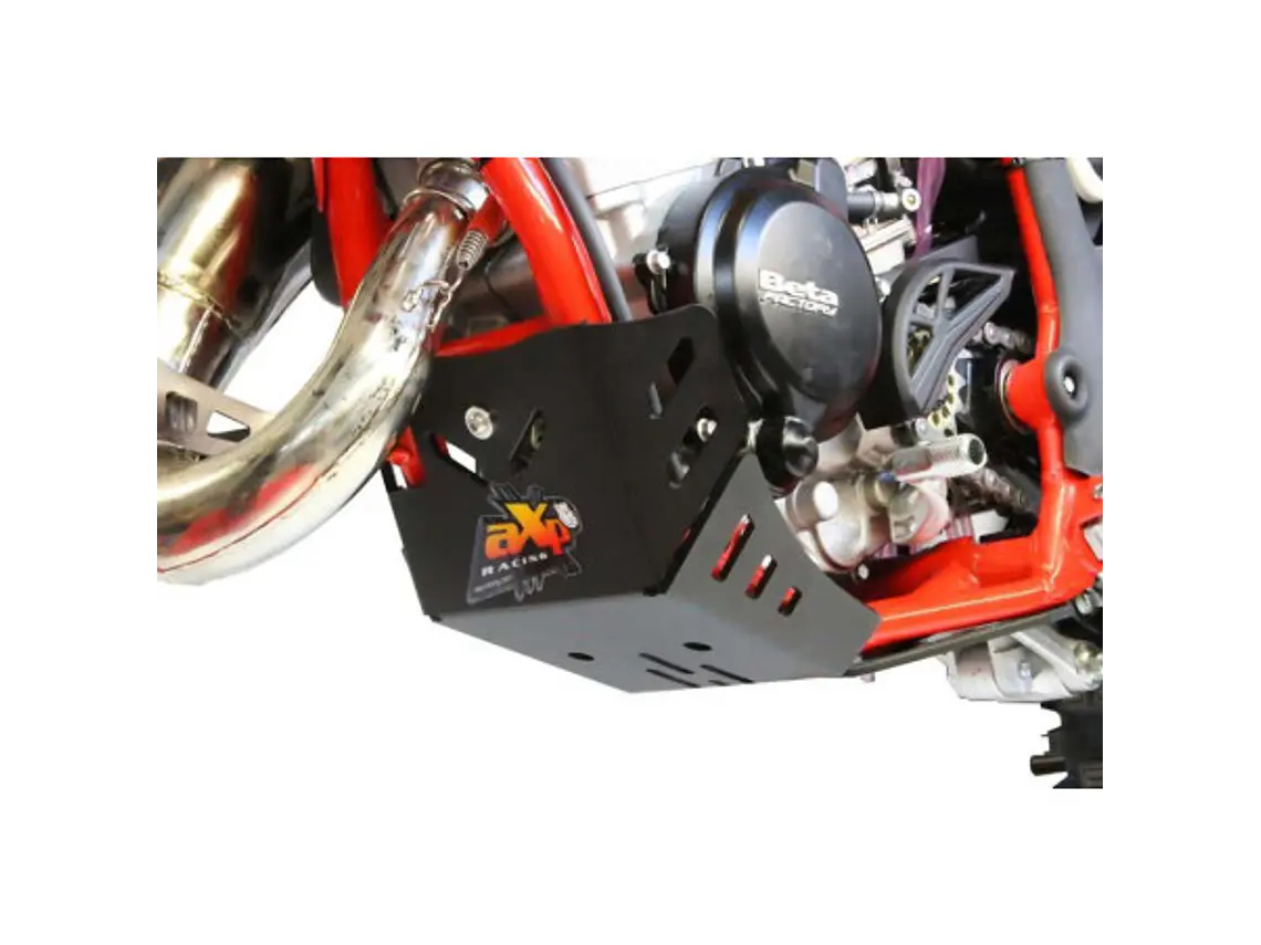 Proteção de Cárter AXP Enduro, Polietileno Pead, Preto Beta 125RR / 200RR 2018-2019 5