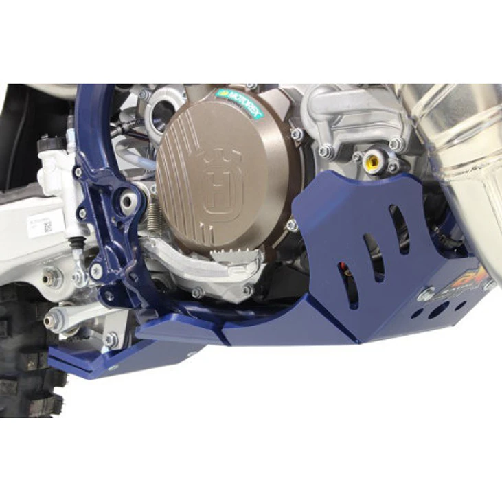 Proteção de Carter Enduro AXP Xtrem Azul Husqvarna TE250 / TE250I / TE300 / TE300I 2020-2023 3