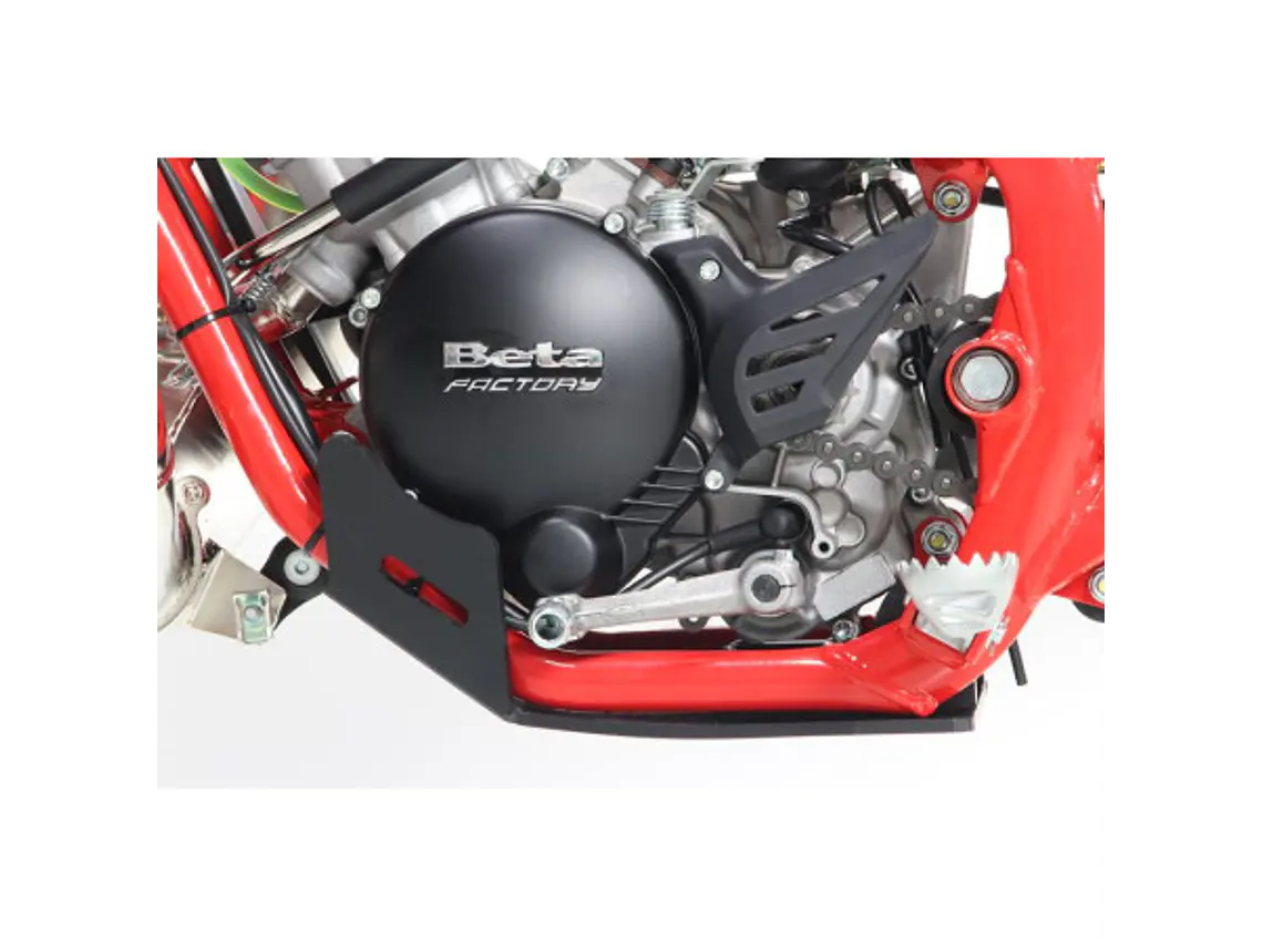 Proteção de Carter Enduro/supermoto Pe-hd 6mm Beta 50RR / 50RR ENDURO / 50RR MOTARD / 50RR MOTARD SPORT / 50RR MOTARD TRACK / 50RR RACE / 50RR SPORT / 50RR TRACK 2018-2021 6