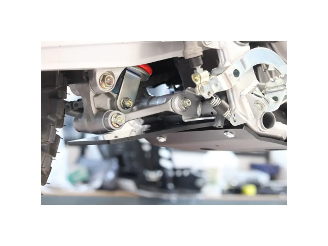 Placa de Proteção da Biela Pe-hd Preto Honda CRF300L / CRF300L RALLY 2021-2025 3