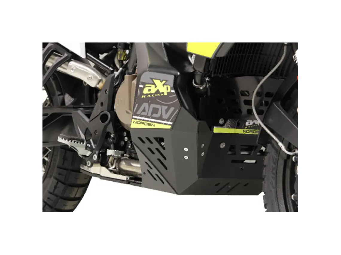Proteção de Cárter AXP HDPE 8mm Preto Husqvarna NORDEN 901 2022-2025 3