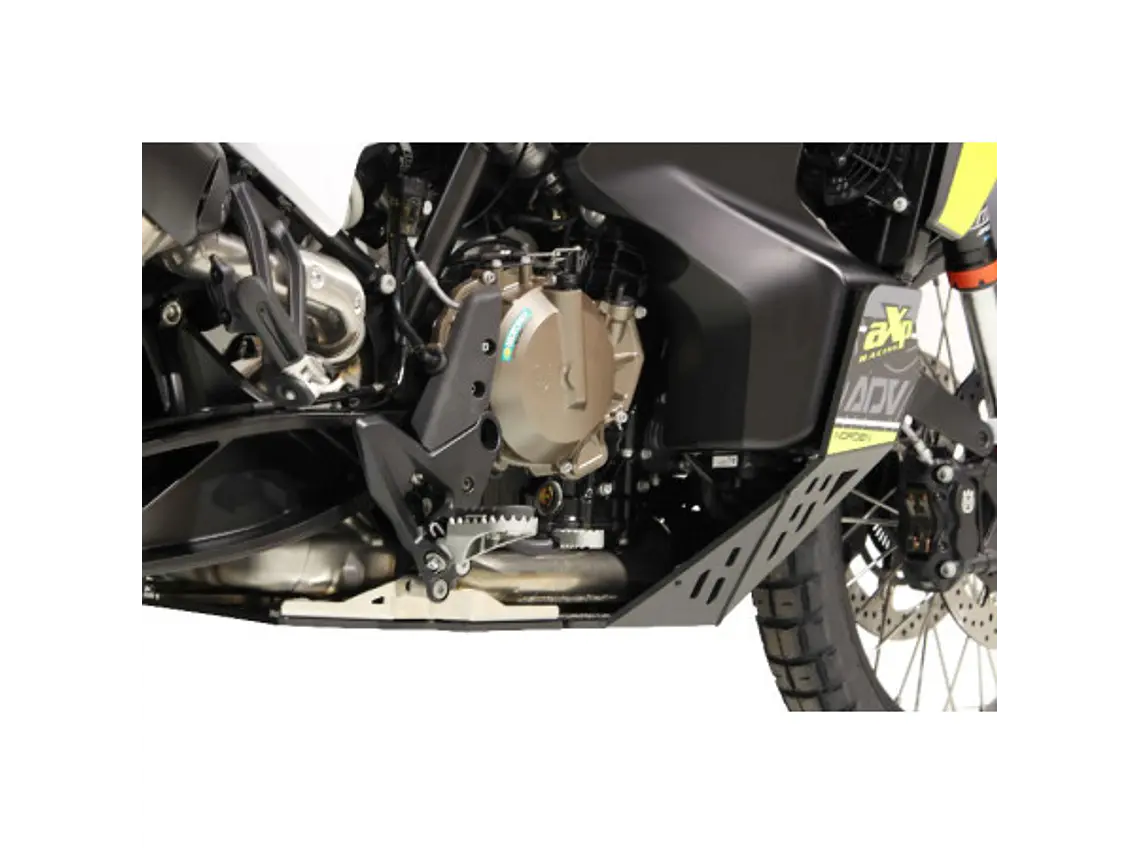 Proteção de Cárter AXP HDPE 8mm Preto Husqvarna NORDEN 901 2022-2025 4