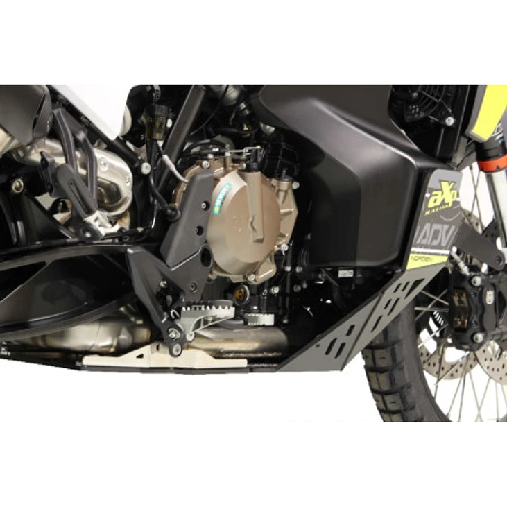 Proteção de Cárter AXP HDPE 8mm Preto Husqvarna NORDEN 901 2022-2025 4