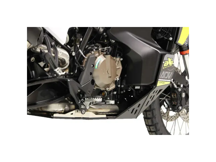 Proteção de Cárter AXP HDPE 8mm Preto Husqvarna NORDEN 901 2022-2025 4