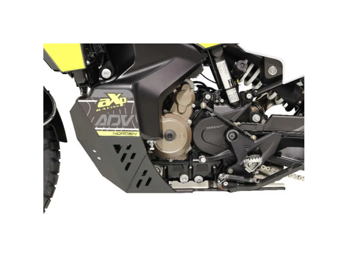 Proteção de Cárter AXP HDPE 8mm Preto Husqvarna NORDEN 901 2022-2025 5