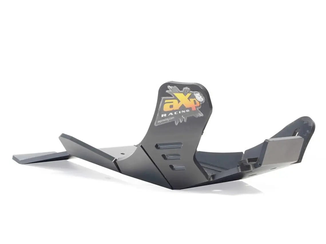 Proteção de Carter AXP Xtrem Preto TM Racing EN250 ES 2T / EN250Fi ES 2T / EN300 ES 2T / EN300Fi ES 2T 2022-2024 1