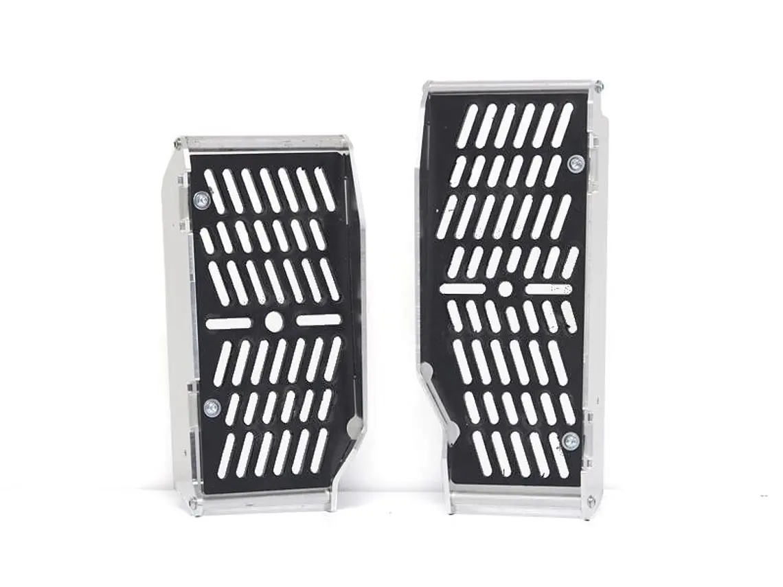 Proteção de Radiador AXP Xtrem Preto TM Racing EN125Fi 2T / EN144Fi 2T / EN250 ES 2T / EN250Fi ES 2T / EN300 ES 2T / EN300Fi ES 2T 2022 1